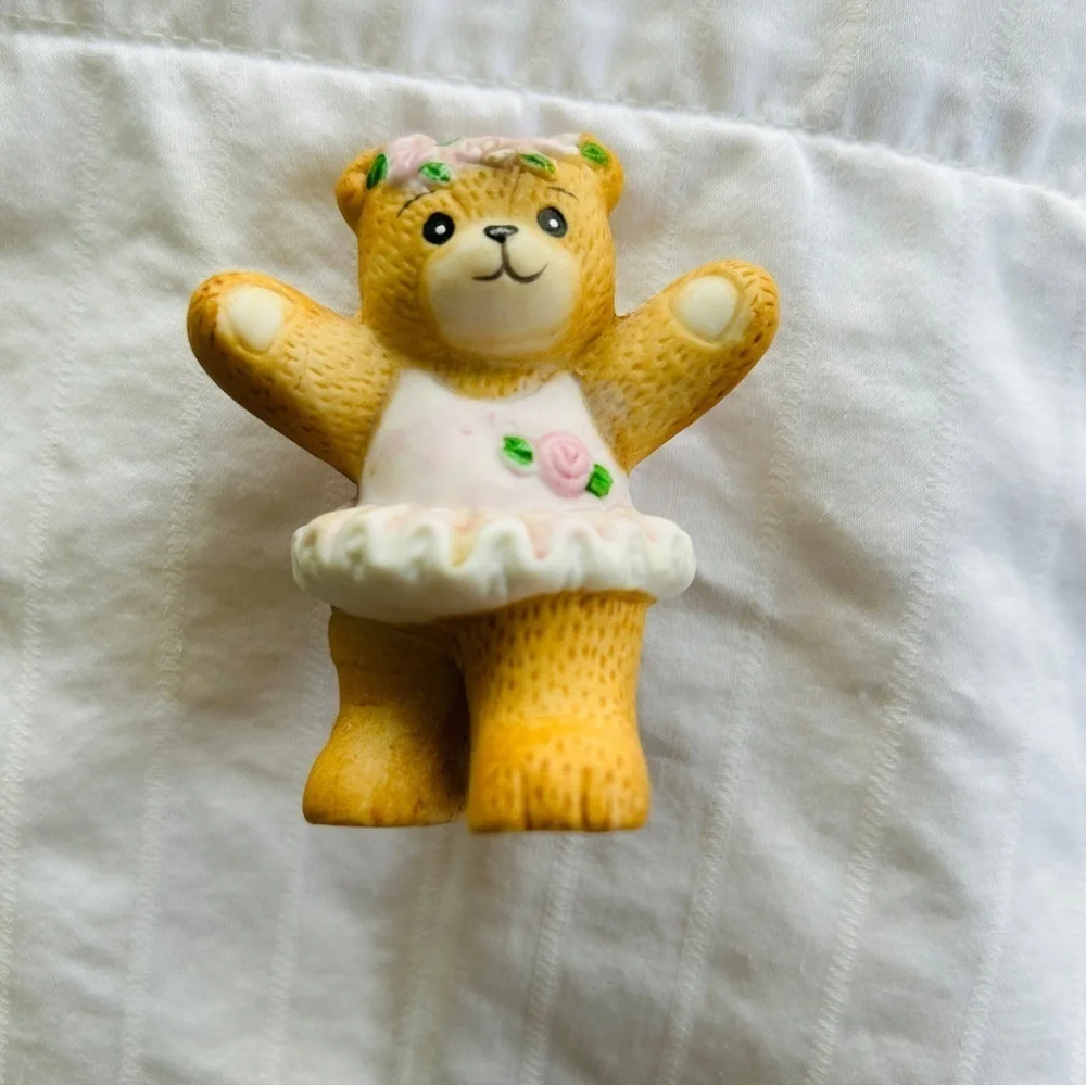 Enesco Lucy and Me Ballerina Bears: Vintage 1990s Collectible Figurines